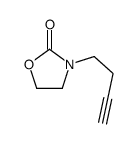 3-but-3-ynyl-1,3-oxazolidin-2-one Structure