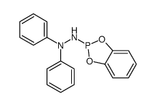 2-(1,3,2-benzodioxaphosphol-2-yl)-1,1-diphenylhydrazine结构式