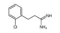 3-(2-氯苯基)-丙酰胺结构式