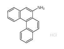 benzo[c]phenanthren-6-amine,hydrochloride Structure