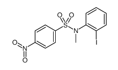 Benzenesulfonamide, N-(2-iodophenyl)-N-methyl-4-nitro结构式