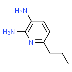 Pyridine,2,3-diamino-6-propyl- (7CI)结构式