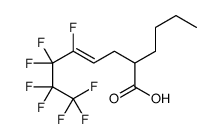 2-butyl-5,6,6,7,7,8,8,8-octafluorooct-4-enoic acid结构式