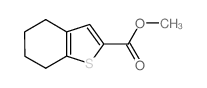 Methyl 4,5,6,7-tetrahydro-1-benzothiophene-2-carboxylate structure