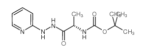 (S)-TERT-BUTYL (1-OXO-1-(2-(PYRIDIN-2-YL)HYDRAZINYL)PROPAN-2-YL)CARBAMATE Structure