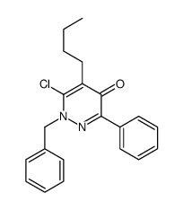 1-benzyl-5-butyl-6-chloro-3-phenylpyridazin-4-one Structure