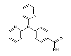 4-(dipyridin-2-ylamino)benzamide Structure