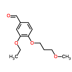 3-乙氧基-4-(3-甲氧基丙氧基)苯甲醛结构式