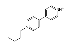 1-butyl-4-pyridin-1-ium-4-ylpyridin-1-ium Structure