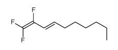 1,1,2-trifluorodeca-1,3-diene结构式