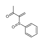 3-(benzenesulfinyl)but-3-en-2-one Structure