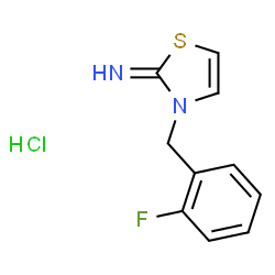 3-(2-氟苄基)-1,3-噻唑-2(3H)-亚胺盐酸盐图片