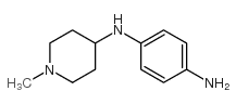 N-(1-methyl-piperidin-4yl)-benzene-1,4-diamine Structure