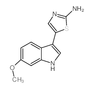 5-(6-Methoxy-1H-indol-3-yl)-1,3-thiazol-2-amine图片