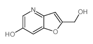 2-(Hydroxymethyl)furo[3,2-b]pyridin-6-ol Structure