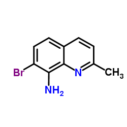 7-溴-2-甲基喹啉-8-胺图片