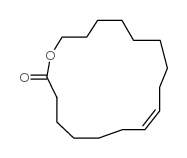 Oxacycloheptadec-8-en-2-one structure