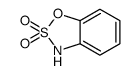 3H-1,2λ6,3-benzoxathiazole 2,2-dioxide Structure