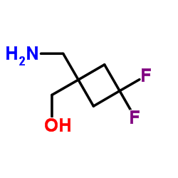 [1-(氨基甲基)-3,3-二氟环丁基]甲醇结构式