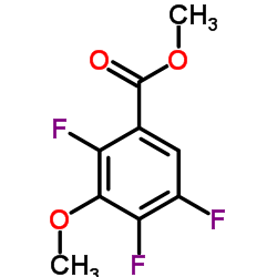 Methyl 2,4,5-trifluoro-3-methoxybenzoate structure