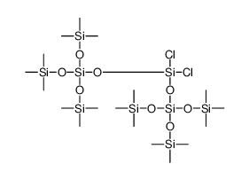 BIS(TRIS(TRIMETHYLSILOXY)SILOXY)DICHLOROSILANE Structure