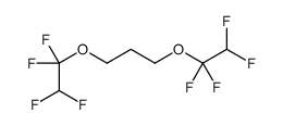 1,3-双(1,1,2,2-四氟乙氧基)丙烷结构式