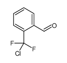 2-[chloro(difluoro)methyl]benzaldehyde Structure