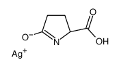 silver 5-oxoprolinate Structure