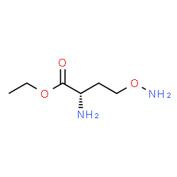 L-Homoserine, O-amino-, ethyl ester (9CI) structure