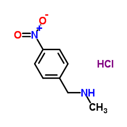 N-METHYL-N-(4-NITROBENZYL)AMINE HYDROCHLORIDE Structure