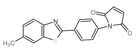 1-[4-(6-METHYL-BENZOTHIAZOL-2-YL)-PHENYL]-PYRROLE-2,5-DIONE Structure