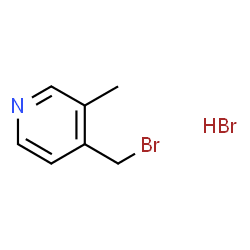 4-(Bromomethyl)-3-methylpyridine hydrobromide structure