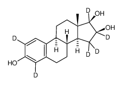 16-Epiestriol-d6 Structure