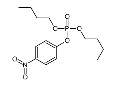 dibutyl (4-nitrophenyl) phosphate Structure