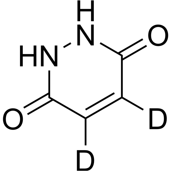 抑芽丹-d2结构式