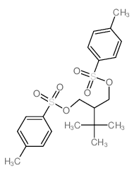 1,3-Propanediol,2-(1,1-dimethylethyl)-, 1,3-bis(4-methylbenzenesulfonate) Structure