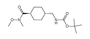 Boc-Tra-N(OCH3)CH3 Structure