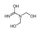 1,1-Bis(hydroxymethyl)ure Structure