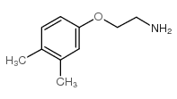 2-(3,4-Dimethyl-phenoxy)-ethylamine structure