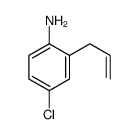 4-chloro-2-prop-2-enylaniline Structure