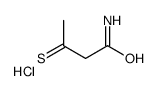 3-thioxobutyramide hydrochloride结构式