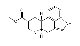 Methyl 9,10-dihydro-D-lysergate Structure