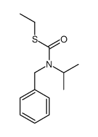 S-ethyl N-benzyl-N-propan-2-ylcarbamothioate结构式