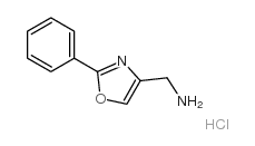 4-(Aminomethyl)-2-phenyloxazole hydrochloride Structure