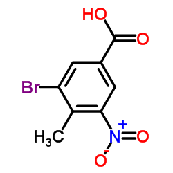 3-Bromo-4-methyl-5-nitrobenzoic acid图片