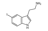 2-(5-iodo-1H-indol-3-yl)ethanamine Structure