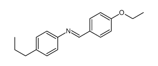 1-(4-ethoxyphenyl)-N-(4-propylphenyl)methanimine Structure