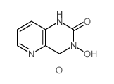 3-Hydroxypyrido[3,2-d]pyrimidine-2,4(1H,3H)-dione Structure