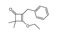 2-benzyl-3-ethoxy-4,4-dimethylcyclobut-2-en-1-one Structure