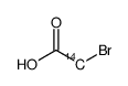 bromoacetic acid, [2-14c]结构式